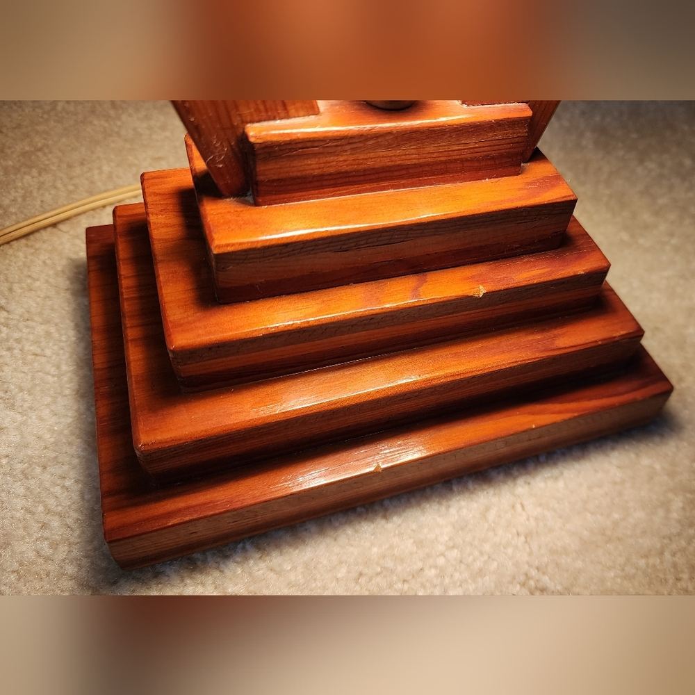 Vntg MCM Tornado Lamp - Picture 3 of 16